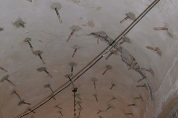  Consolidamento strutturale della volta dell'androne.